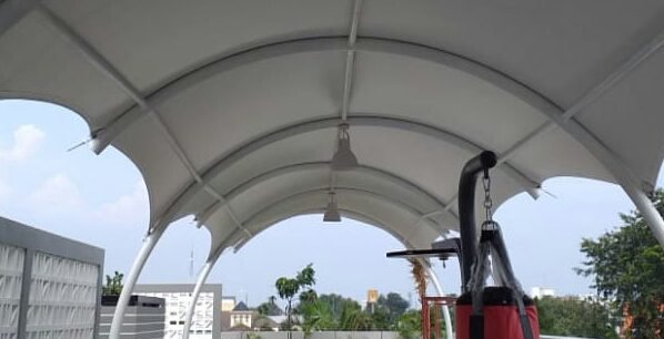 Kanopi Membran Malang Modern