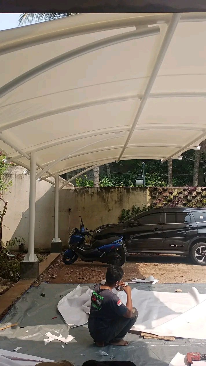 Sky Membran Melayani Produksi Tenda Membran Berkualitas