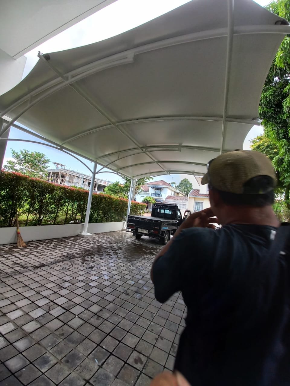 Jasa kanopi membran Sukabumi